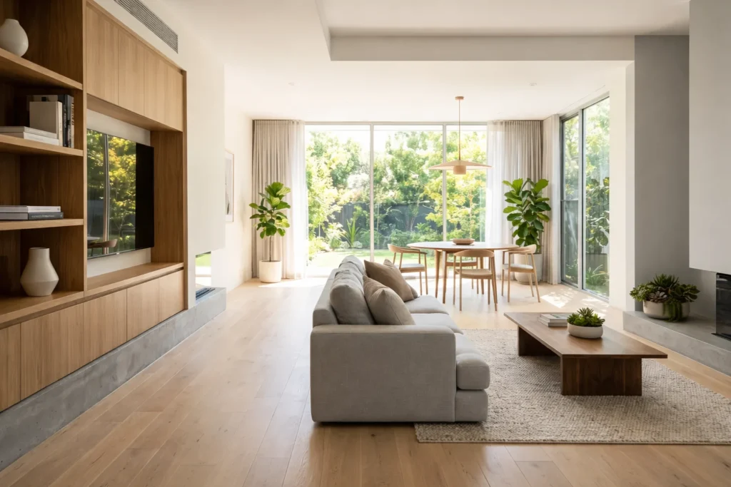 image of clean, fresh modern home interior